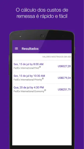 FedEx Mobile screenshot