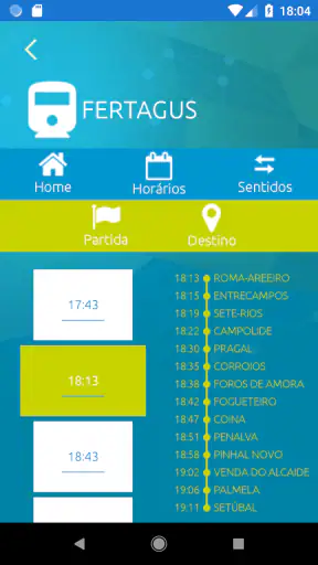 Fertagus screenshot