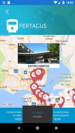 Fertagus screenshot
