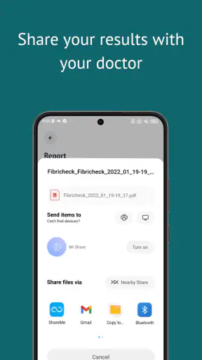 FibriCheck screenshot