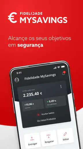Fidelidade MySavings screenshot