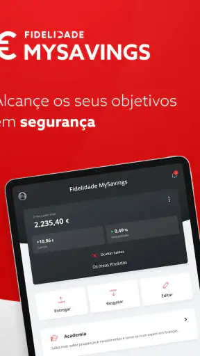 Fidelidade MySavings screenshot