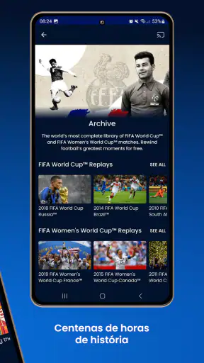 FIFA+ | App de futebol ao vivo screenshot