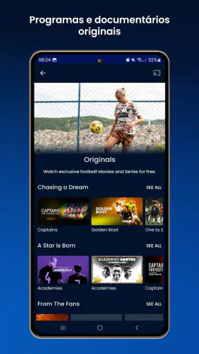 FIFA+ | App de futebol ao vivo screenshot