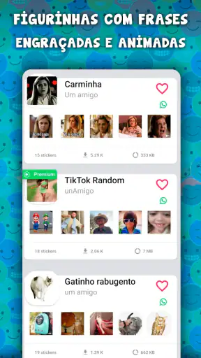 Figurinhas de memes WASticker screenshot