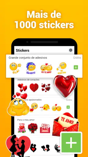 Figurinhas e emoji - WASticker screenshot