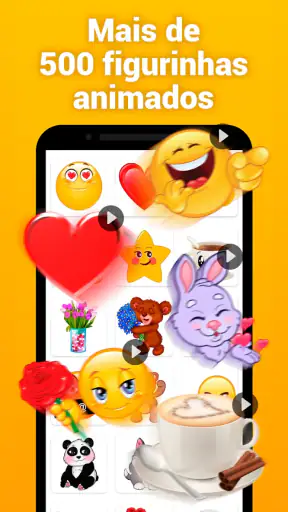 Figurinhas e emoji - WASticker screenshot