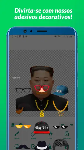 Figurinhas para WhatsApp screenshot