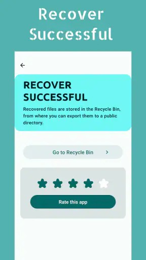 File Recovery - Restore Files screenshot