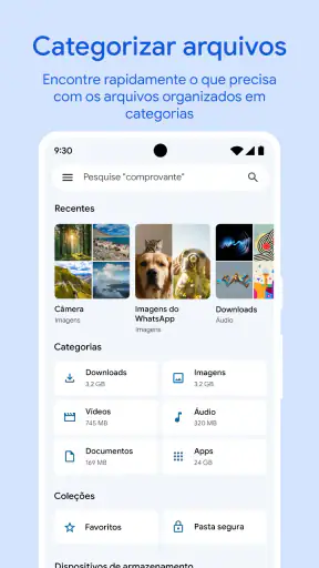 Files do Google screenshot