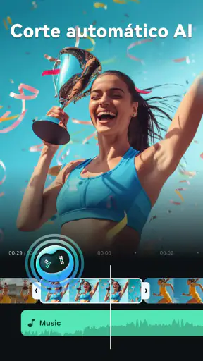 Filmora - Editor de Vídeo IA screenshot