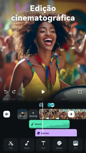 Filmora - Editor de Vídeo IA screenshot