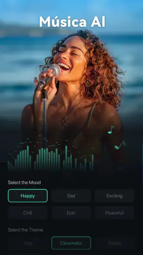 Filmora - Editor de Vídeo IA screenshot
