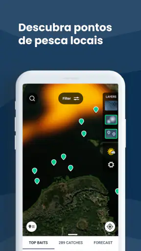 Fishbrain Rede Social Pescaria screenshot