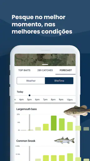 Fishbrain Rede Social Pescaria screenshot