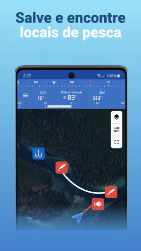 Fishing Points Náutico e Marés screenshot