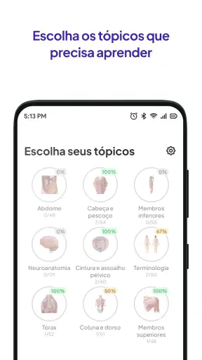 Flashcards do Daily Anatomy screenshot