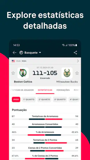 Flashscore: Resultados ao Vivo screenshot