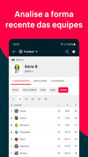 Flashscore: Resultados ao Vivo screenshot