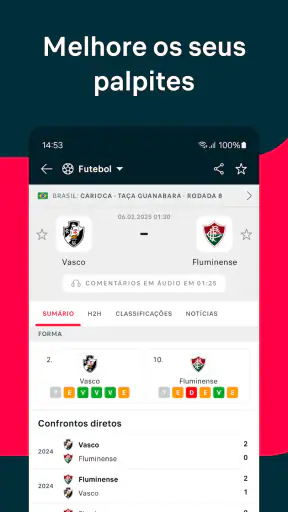 Flashscore: Resultados ao Vivo screenshot