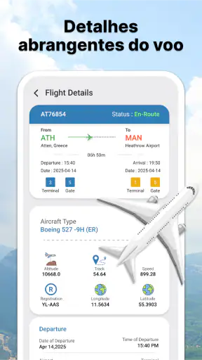 FlightRadar - Rastador de voos screenshot
