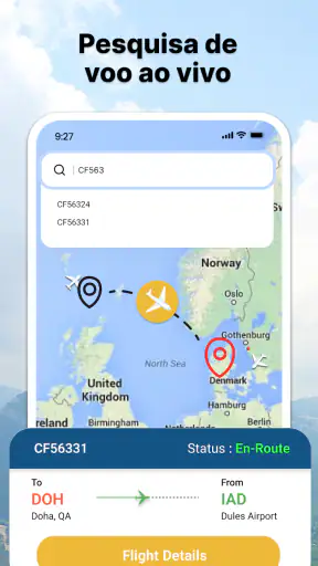 FlightRadar - Rastador de voos screenshot