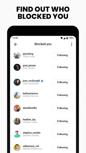FollowMeter para Instagram screenshot