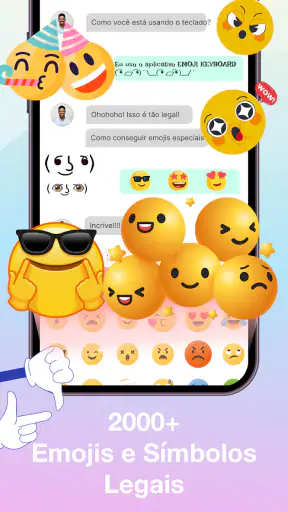 Fontes do teclado: temas screenshot
