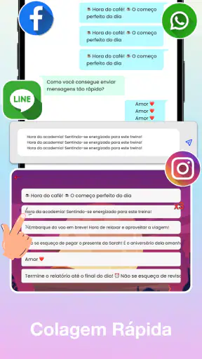 Fontes do teclado: temas screenshot