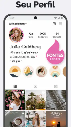 Fonts Art - Fontes de letras screenshot