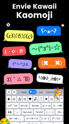 Fonts: Teclado com fontes screenshot