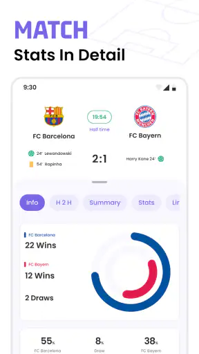 Football Live Scores: SnapGoal screenshot