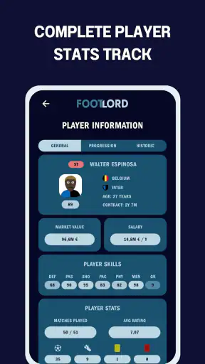 FootLord - Football Manager screenshot