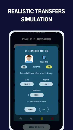 FootLord - Football Manager screenshot