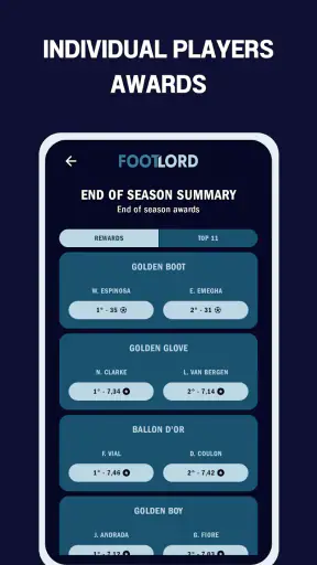 FootLord - Football Manager screenshot