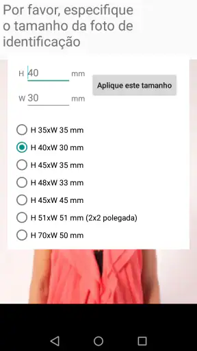 Foto para documentos screenshot