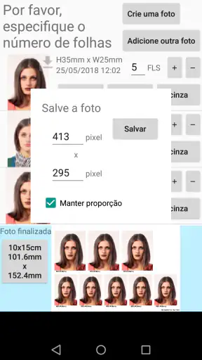 Foto para documentos screenshot