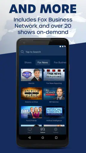 Fox News International screenshot