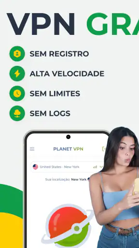 Free VPN gratis da Planet VPN screenshot