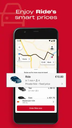 FREENOW screenshot