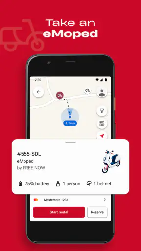 FREENOW screenshot
