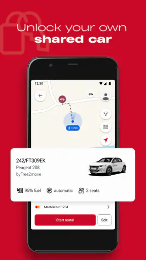 FREENOW screenshot