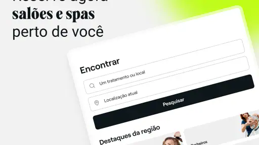 Fresha para clientes screenshot