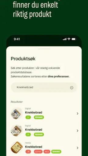 Frifor — Forstå hva du spiser! screenshot