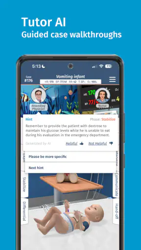 Full Code Medical Simulation screenshot
