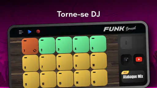Funk Brasil: DJ MPC drum pads screenshot
