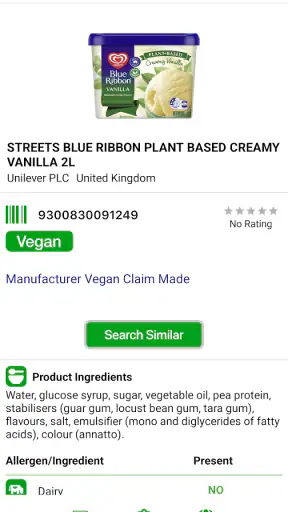 Fussy Vegan Pro screenshot