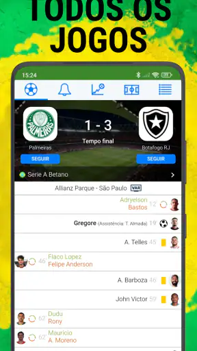 Futebol ao vivo screenshot