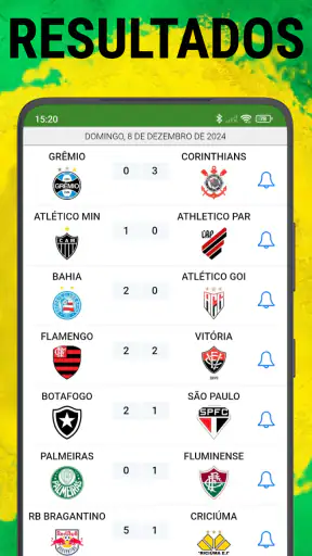 Futebol ao vivo screenshot
