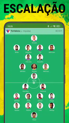 Futebol ao vivo screenshot